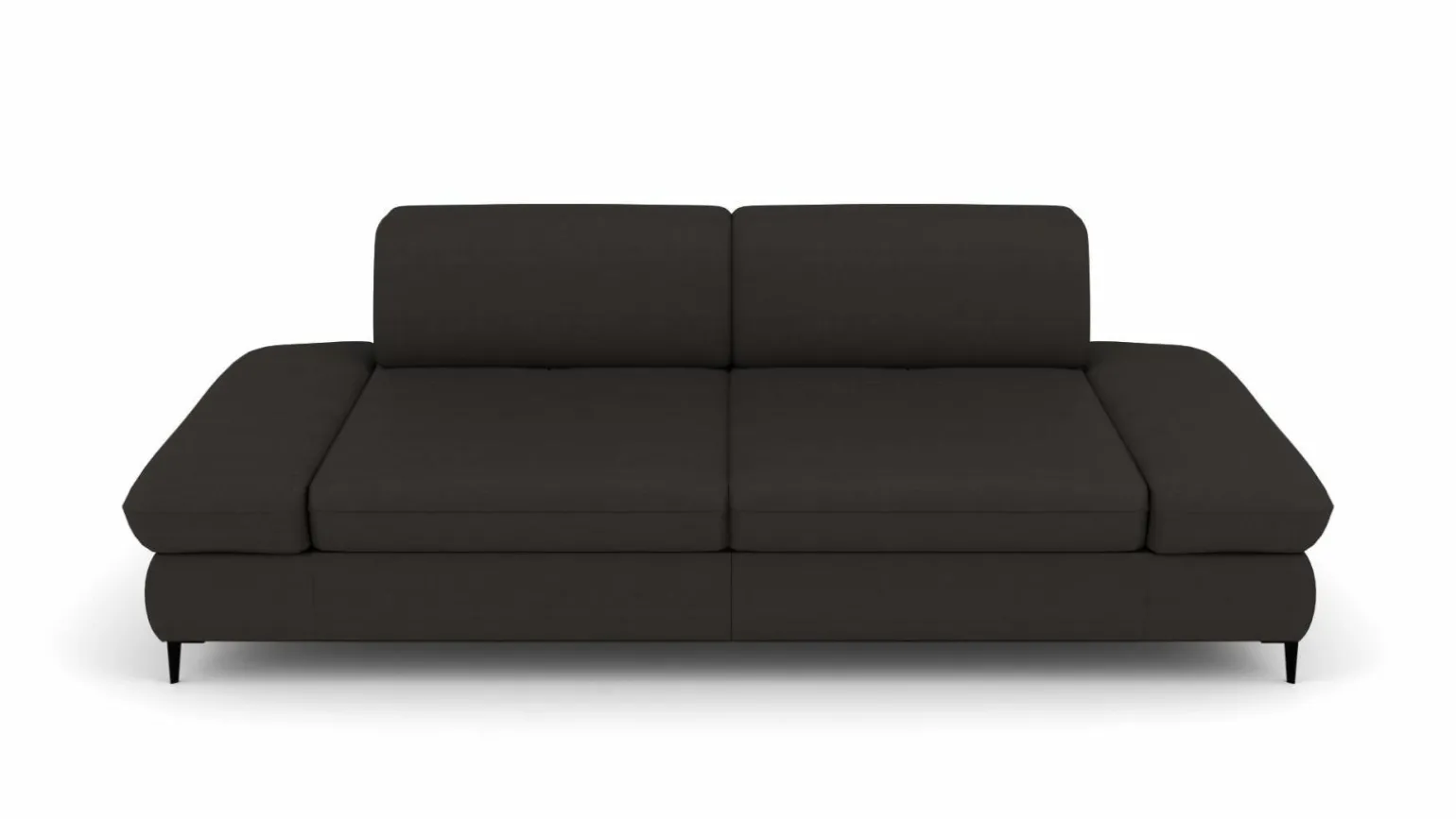3-Sitzer-Sofa schwarz