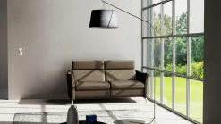 Sofa 2,5-sitzig schwarz