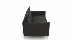 Sofa 3-sitzig schwarz