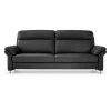 Sofa 3-sitzig schwarz