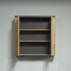 Spiegelschrank braun