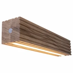 Spot Light LED-Wandleuchte 2flg braun