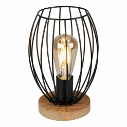 Spot Light Tischleuchte 1flg braunschwarz