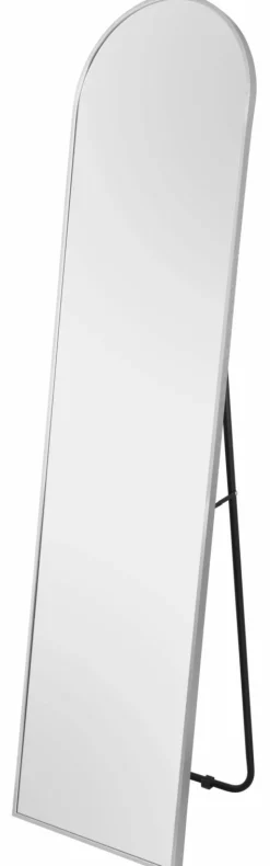 Standspiegel silberfarben