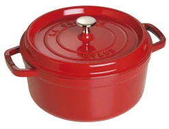 Staub Bräter 24cm rot