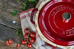 Staub Bräter 24cm rot