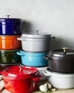 Staub Bräter 24cm rot