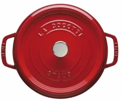 Staub Bräter 24cm rot