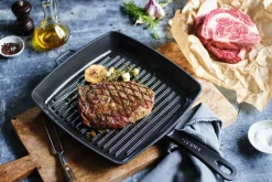 Staub Grillpfanne 26x26cm schwarz