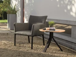 STERN Beistelltisch braunschwarz