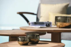 STERN Beistelltisch braunschwarz