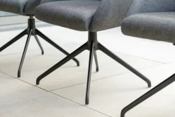 STERN Garten-Drehsessel schwarzbraun