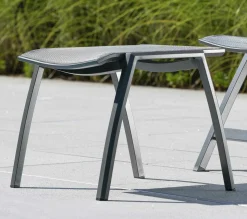 STERN Gartenhocker grau