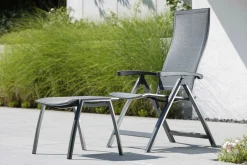 STERN Gartenhocker grau