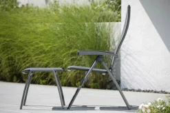 STERN Gartenhocker grau