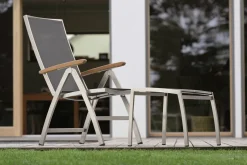 STERN Gartenhocker silberfarbengrau