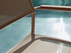 STERN Gartensessel stapelbar orangerot