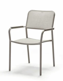 STERN Gartensessel stapelbar grau