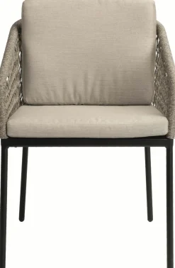 STERN Gartensessel weißbeigeschwarz