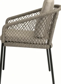 STERN Gartensessel weißbeigeschwarz