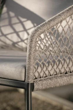 STERN Gartensessel weißbeigeschwarz