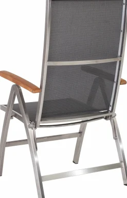 STERN Klappsessel silberfarbengraubraun