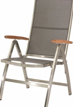 STERN Klappsessel silberfarbengraubraun