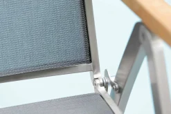 STERN Klappsessel silberfarbengraubraun