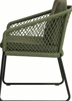 STERN Kufensessel grünschwarzbraun