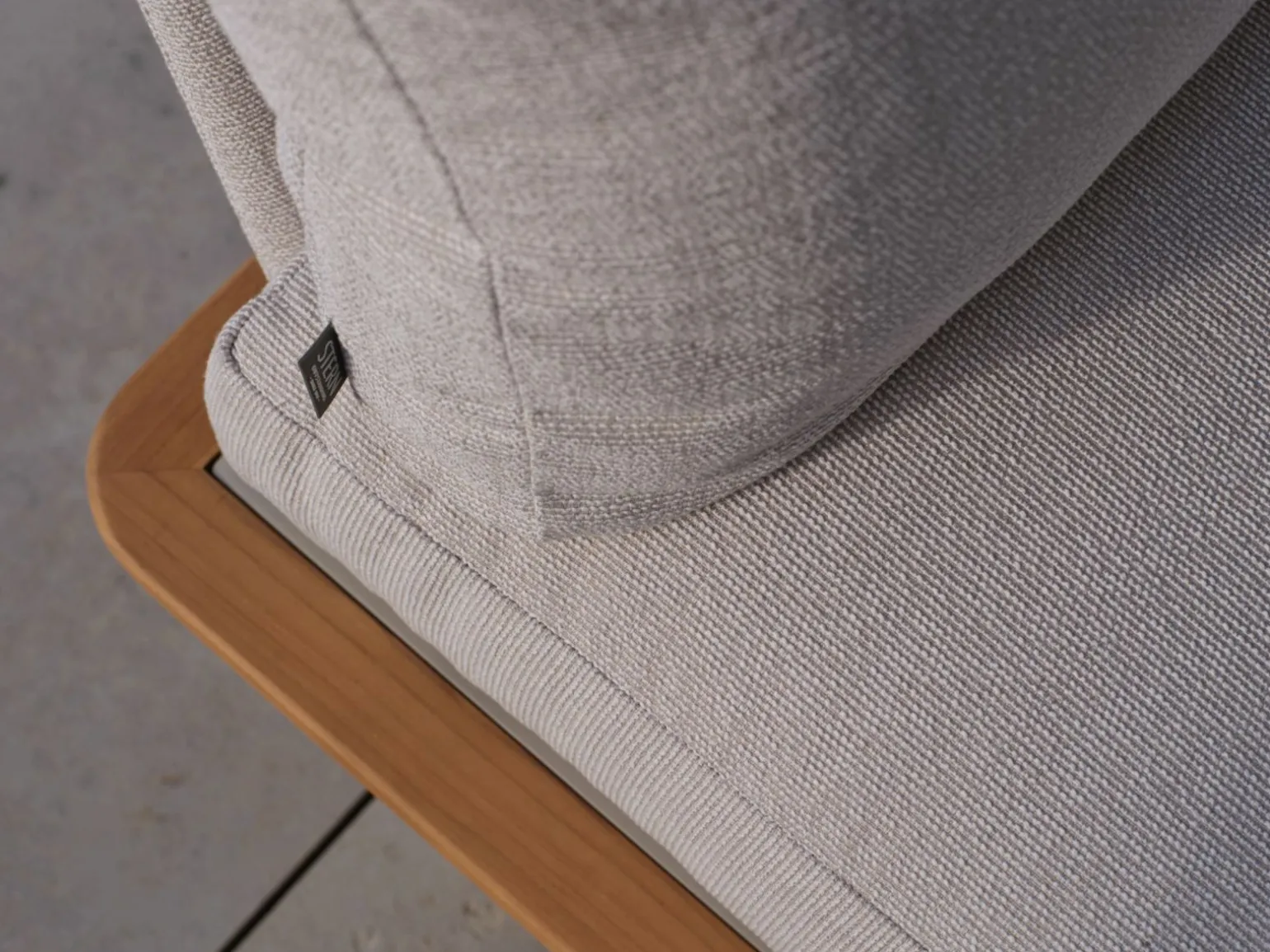 STERN Lounge-Liege gelbbraunbeige