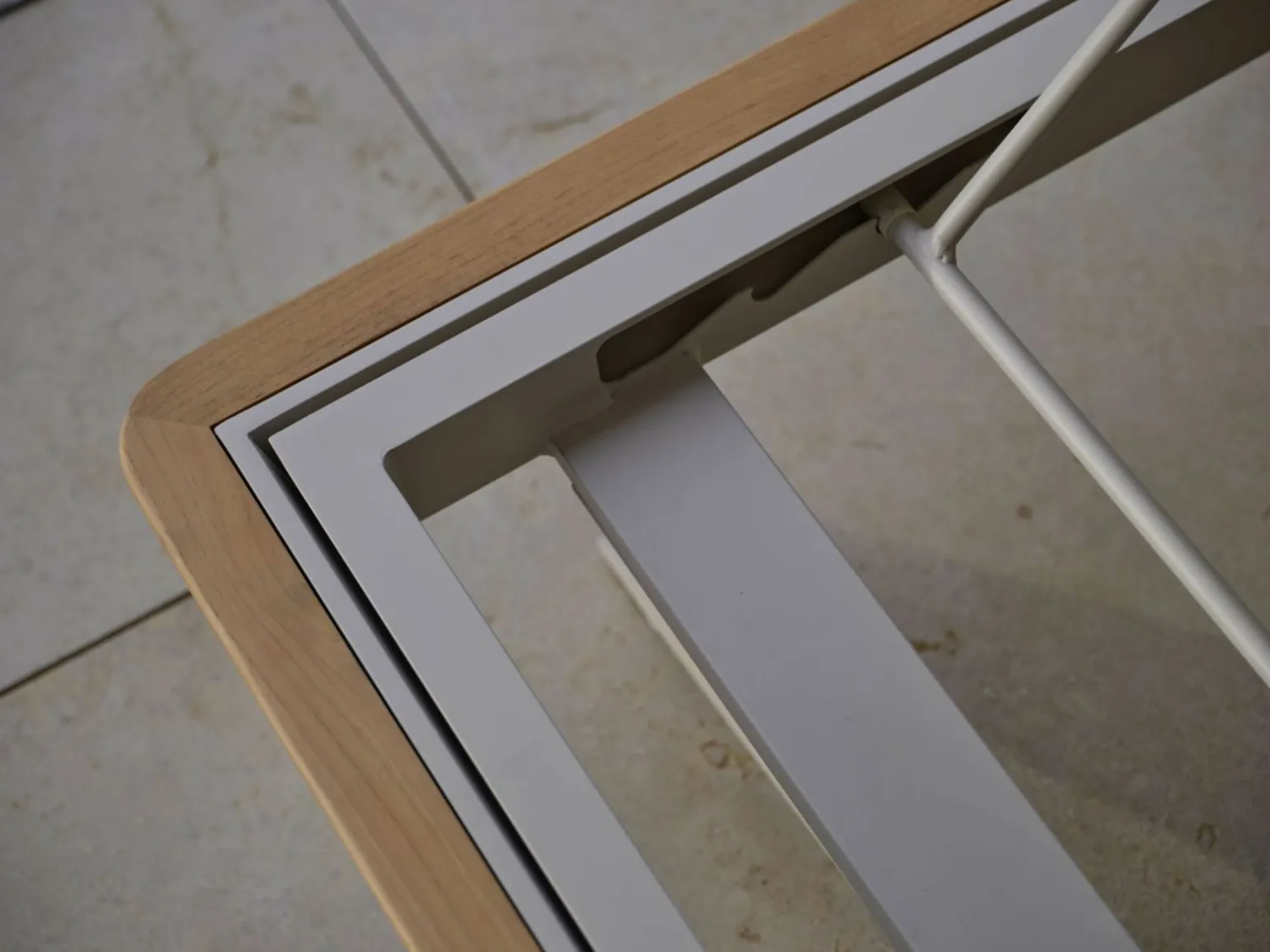 STERN Lounge-Liege gelbbraunbeige