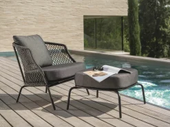 STERN Lounge-Sessel rotschwarz