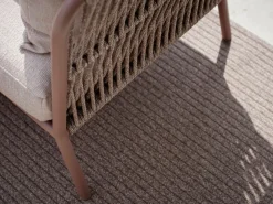 STERN Outdoorteppich orangerot