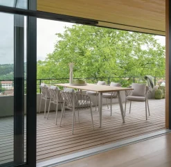 STERN Rope Gartensessel beige