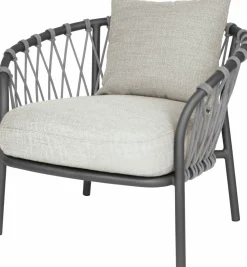 STERN Rope Gartensessel grau