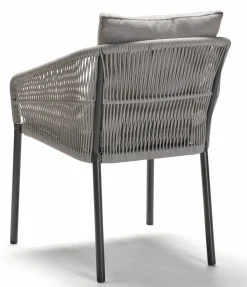 STERN Rope Gartensessel stapelbar grau