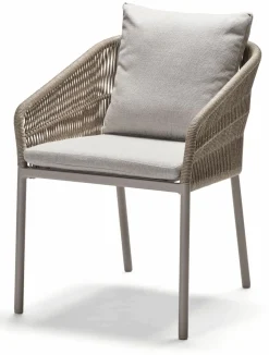 STERN Rope Gartensessel stapelbar grau