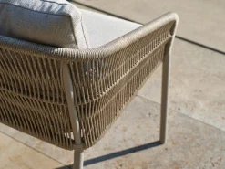 STERN Rope Gartensessel stapelbar grau