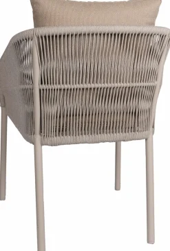 STERN Rope Gartensessel stapelbar grau