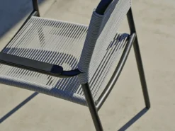 STERN Rope Gartensessel stapelbar grün