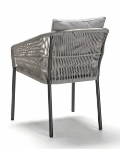 STERN Rope Gartensessel stapelbar grau
