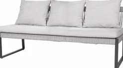 STERN Rope Gartensofa 3-Sitzer grau