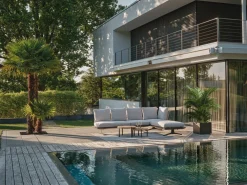 STERN Rope Lounge-Liege grau