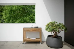 STERN Sideboard/ Outdoorküche braungrau