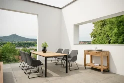 STERN Sideboard/ Outdoorküche braungrau