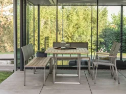 STERN Stapelsessel braunsilberfarbengrau