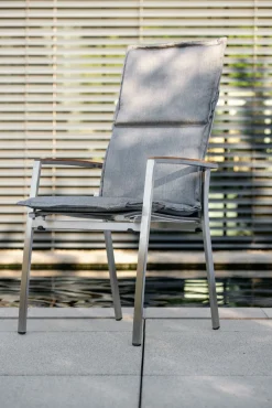 STERN Stapelsessel braunsilberfarbengrau