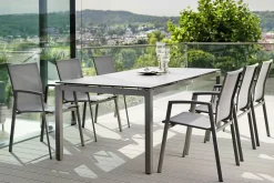 STERN Stapelsessel grau