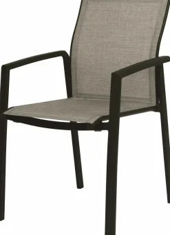 STERN Stapelsessel grauschwarz