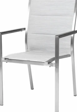 STERN Stapelsessel silberfarben